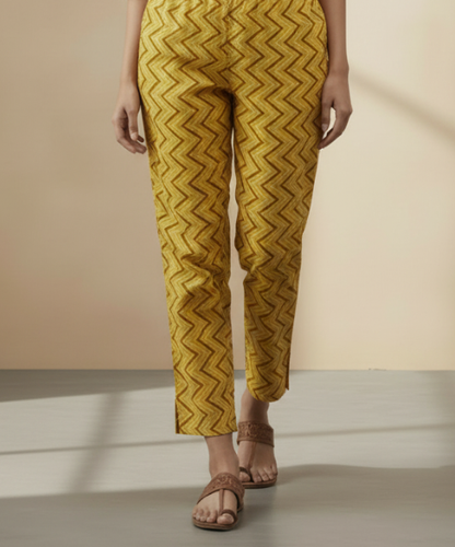 Yellow Colour Kurti Pant Dupatta Set