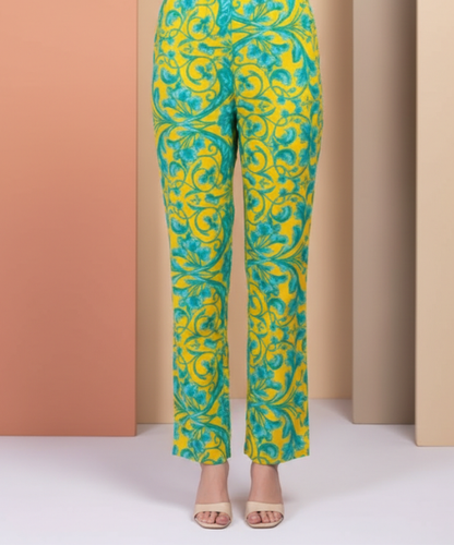 Green Printed Cotton Co-Ord Set