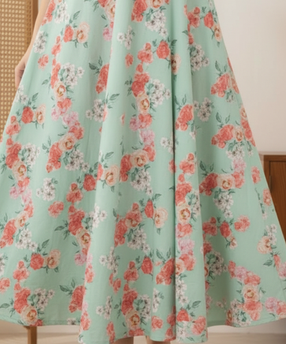 Sea Green  Embellished  Long Dress